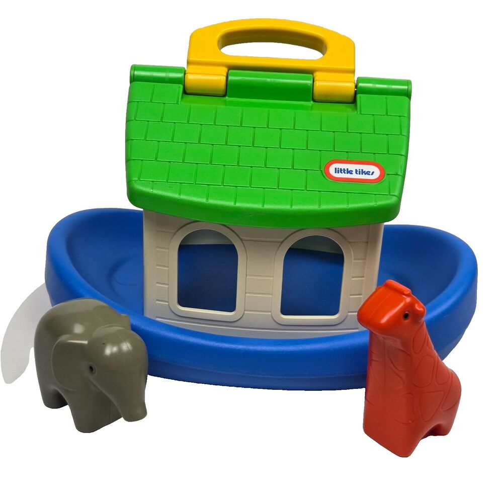 Little Tikes Noah's Ark playset with 2 animals